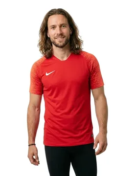 T-shirt à Manches Courtes Vapor Knit Ii Red M - Nike - FashionsVida