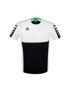T-shirt à Manches Courtes Six Wings Black / White L - Erima - FashionsVida