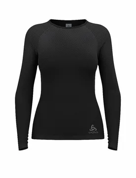 Maglia intima da corsa Performance Light Base Layer da donna nero L - Odlo - FashionsVida