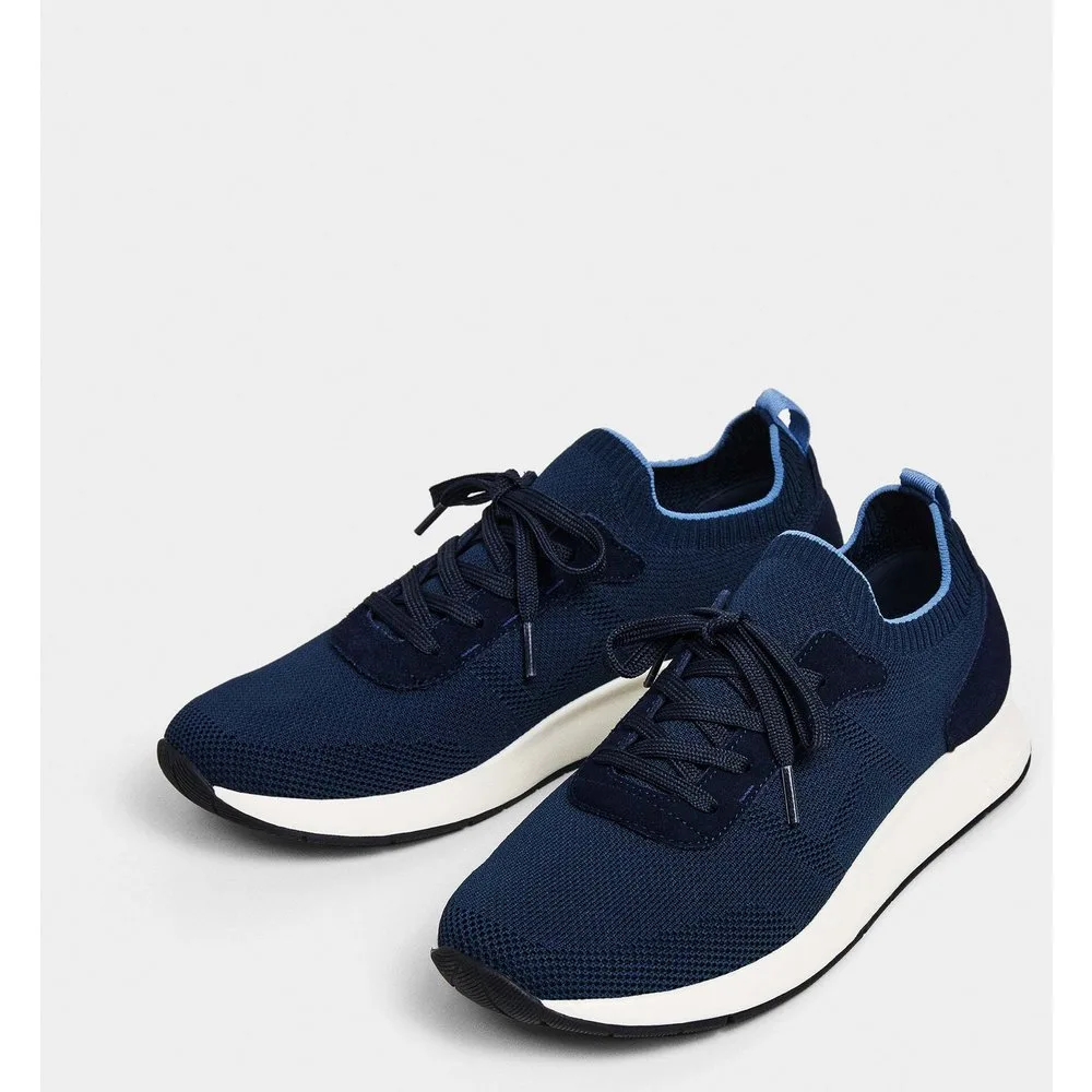 Zapatillas de hombre tipo calcetín h-runner - Hackett - FashionsVida