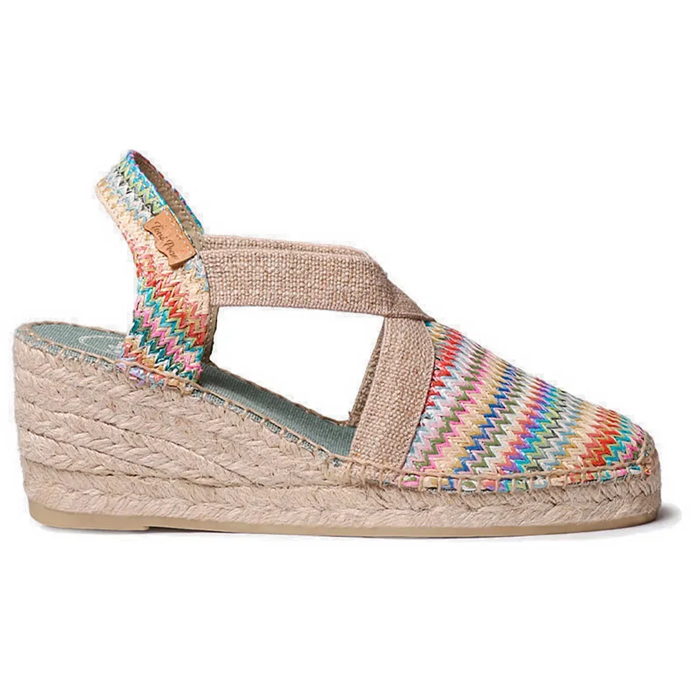 Espadrillas Con Zeppa Terra-mh Multicolor EU 42 - Toni Pons - FashionsVida