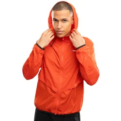 Chaqueta cortavientos running hombre Bund