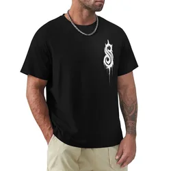 S Logo T-Shirt Plus Size Loose Short Sleeve Top