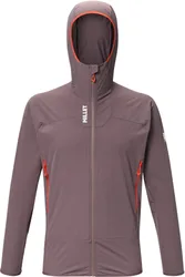 Veste d'alpinisme stretch - Kamet XCS Light Hoodie M Pepper en Softshell - Taille L - Marron