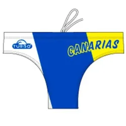 Canarias Shield Swimming Brief Royal / Yellow M Men