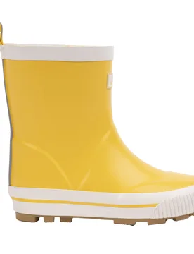 Kids Unisex Childrens/kids Sammy Wellington Boots (Buttercup) - Yellow - Size Uk 1 Infant - Trespass - FashionsVida