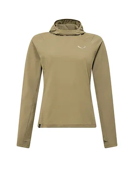 Sudadera con capucha funcional para mujer Puez Sun camel 42 - Salewa - FashionsVida