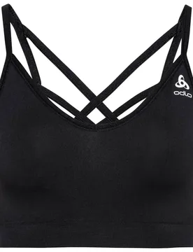 Soutien-gorge De Sport Inseamless Soft Black / Grey Melange XS - Odlo - FashionsVida