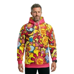 Felpa Con Cappuccio Chupa Chups Flower Multicolour S