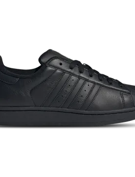 Superstar Women's Sneakers - Black - Size 3.5 - Leather - Black - Size: 3.5 - Adidas - FashionsVida