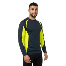 Sweat-shirt Accelerate Safe 22084 Dark Navy / Hi-Vis Yellow 5XL