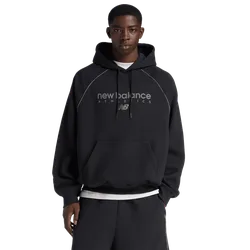 Fleece Men Hoodies - Black - Size XL - Cotton Jersey - Black - Size: Extra Large