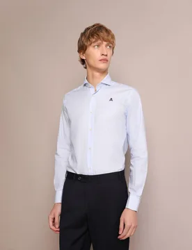 Camisa de hombre regular fit de rayas - Scalpers - FashionsVida