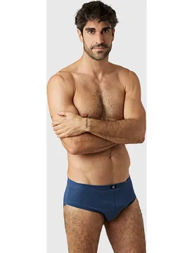 Slip de hombre de algodón egipcio estampado - ZD - FashionsVida