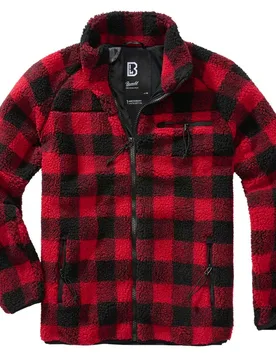 Veste Teddy Red / Black S - Brandit - FashionsVida