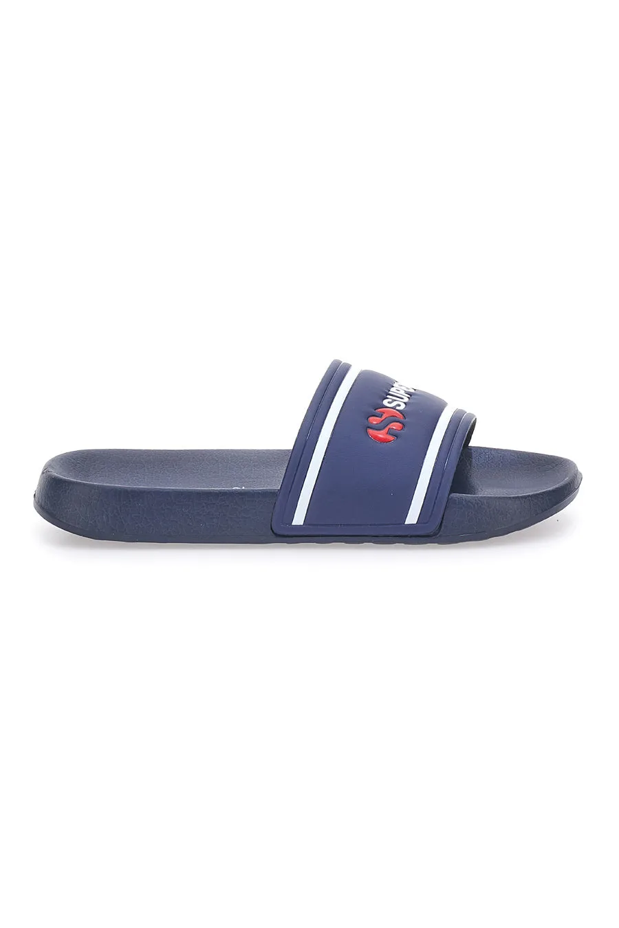 Ciabatte blu navy fascia logata S24S395 32 - Superga - FashionsVida