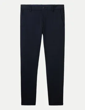 Slim-Fit Chinohose Travis Blau 36/34 - Tom Tailor Casual - FashionsVida