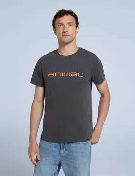 Classico Mens T-Shirt - Grey - Grey - Size: XS - Animal - FashionsVida