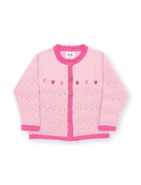 Kids Berry 100% Organic Cotton Cardi - Kite Clothing - FashionsVida