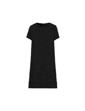 Uptobe - Vestito Nero HISA MT - UPTOBE - FashionsVida