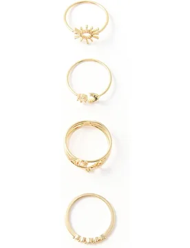 Sfera - Set 4 anillos astros - Sfera - FashionsVida
