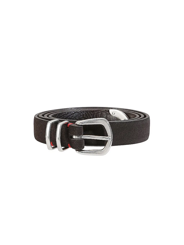 Cintura in pelle marrone 95 - Eleventy - FashionsVida