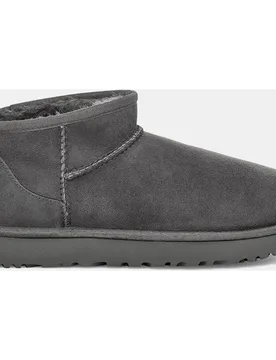 Botas Classic Ultra Mini de mujer en ante con forro interior de pelo - Ugg - FashionsVida