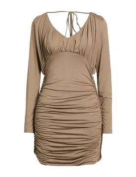 Mini-Kleid Damen Khaki 34,36,38,40 Damen - EUREKA by BABYLON - FashionsVida