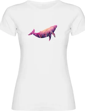 Maglietta A Maniche Corte Da Donna Whale - Kruskis - FashionsVida
