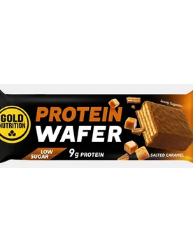 Protein Wafer Bar Caramelo Salado 30 G Gold Nutrition - GoldNutrition - FashionsVida