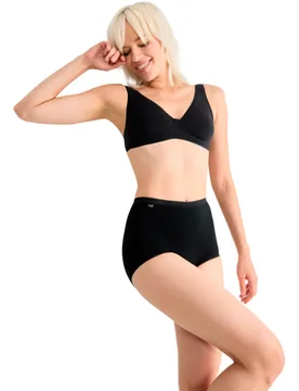 Slips Pack X4 Slips Mit Hoher Taille Basic Plus Fr 40;Fr 42;Fr 44;Fr 46;Fr 48 - Sloggi - FashionsVida