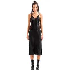 Exchange Vestito Senza Maniche 8nya59_ynz5z Black 14