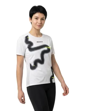 Rc Short Sleeve T-shirt White / Black L Women - Scott - FashionsVida