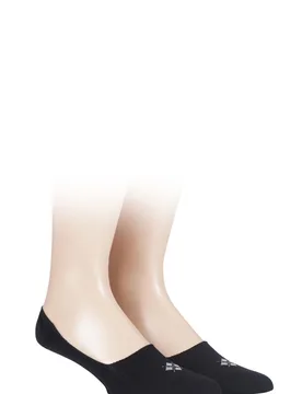 Pair Black Everyday Invisible Cotton Socks Men's 7-8 Mens - - Black - Size: 7-8 Mens - Burlington - FashionsVida
