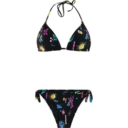 Bikini Empty Triangle True Black S