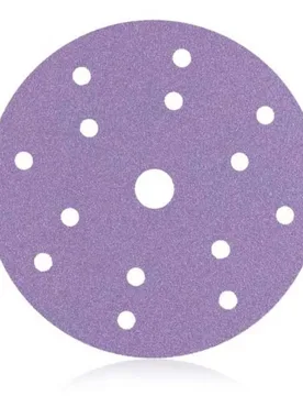 G100 Self-adhesive Paper Disc 150 Mm 100 Units Purple One Size unisex - Smirdex - FashionsVida