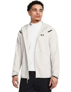 Sudadera casual de hombre Ua Unstoppable Flc Fz Hd Eu-Gry - Under Armour - FashionsVida