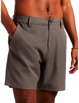 Short De Bain Jeremy Surfable Deep Grey S - Protest - FashionsVida