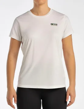 Camiseta M-C Mujer GUANDA 26V MARFIL + - 8000 - FashionsVida