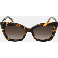 Gafa de sol de mujer mariposa en acetato con lente degradada