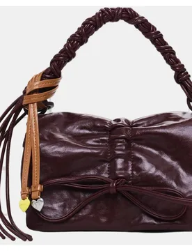Bolso pequeño brillante lazo - Desigual - FashionsVida