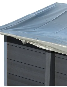 Winter Cover For Rectangular Pool Grey 414 x 239 cm unisex - Gre Accessories - FashionsVida