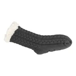 Kuschelsocken "Cocooning" grau