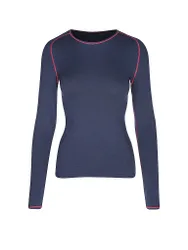 Löffler Conjunto de ropa interior funcional para mujer TRANSTEX WARM azul oscuro 42