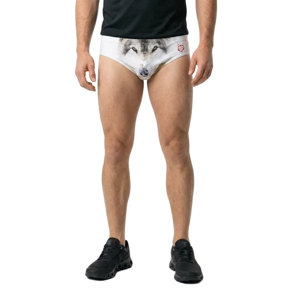 Slips Swimming Brief Wolf XL Men - OTSO - FashionsVida