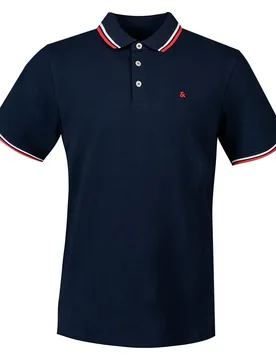 Polo à Manches Courtes Paulos 2 Unités navy blazer navyblazer+forestnight(play1) 2XL - Jack & jones - FashionsVida