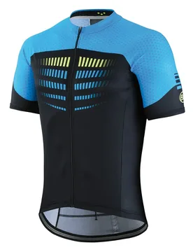 Maglia A Maniche Corte Aero 3.0 Fluo Light Blue - Bicycle Line - FashionsVida