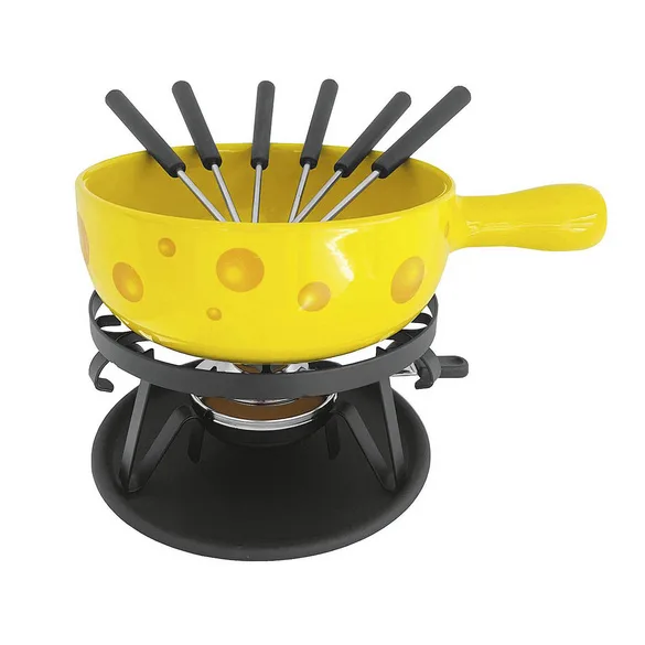 Käsefondue-Set „Formaggio“ gelb - Nouvel - FashionsVida