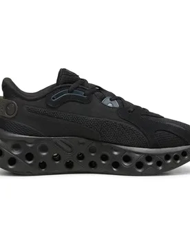 Softride Frequence Running Shoes Black / Flat Dark Gray UK 9 Men - Puma - FashionsVida