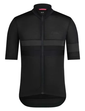 Maglia A Maniche Corte Brevet Lightweight Black / Black - Rapha - FashionsVida